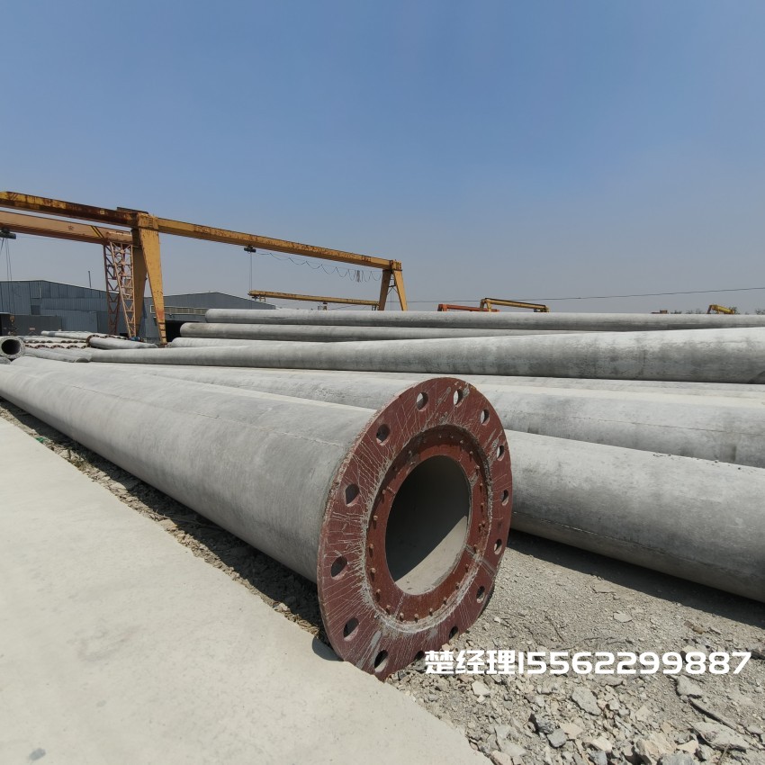 都兰12米无拉线电杆